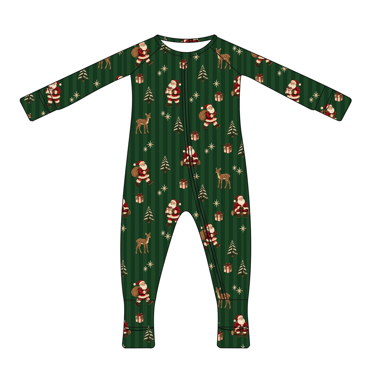 VINTAGE CHRISTMAS STRIPE